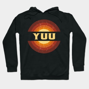 Vintage Proud Name Yuu Birthday Gifts Circle Hoodie